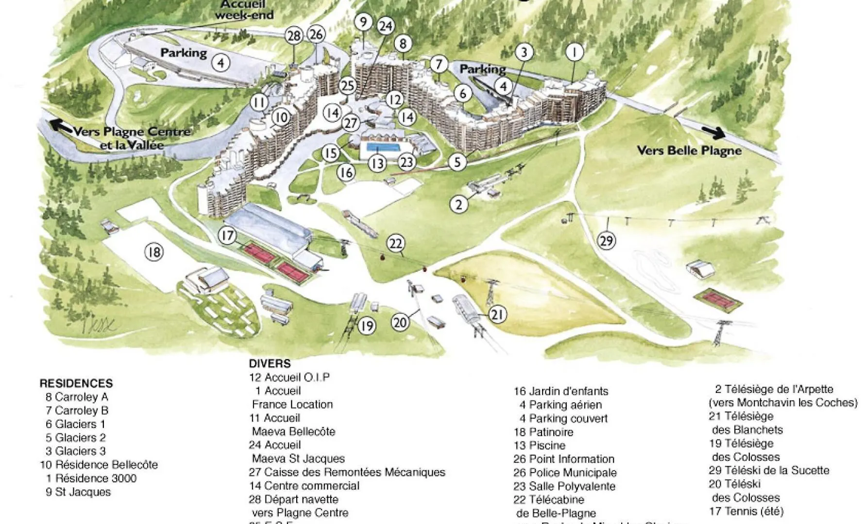 Apartment Residence Saint Jacques A - 2 Pieces Pour 5 Personnes 15 Macot-la-Plagne